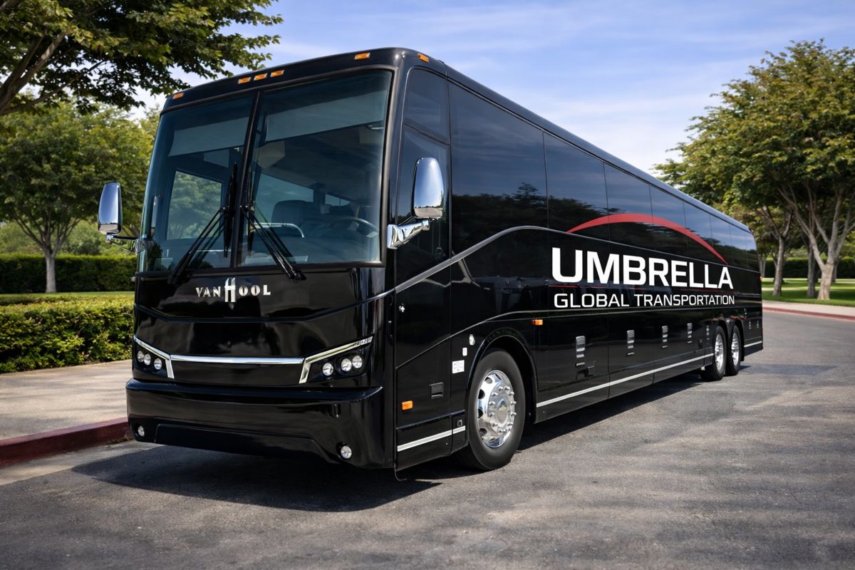 Umbrella Global motorcoach